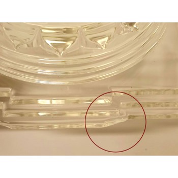 Meru Chakra Glass Crystal
