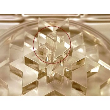 Meru Chakra Glass Crystal