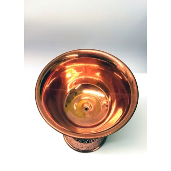 Tibetan Butter Lamp, Copper 