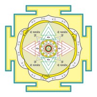 Matsya Deva Yantra (Ketu, Northeast) 16,5" x 16,5"