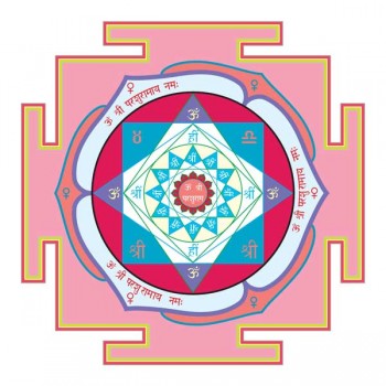 Parashurama-Deva-Yantra (Venus, Südosten) 42 x 42 cm