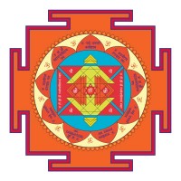 Narasimha-Schutz-Yantra 16 x 16 cm