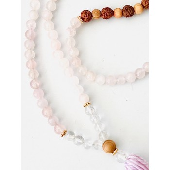 DIVINE LOVE - Rudraksha Mala