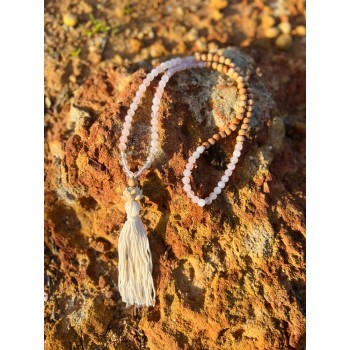 I AM LOVE - Rosenquarz Mala