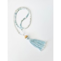 OCEAN LOVE - Aquamarine Mala