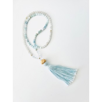 OCEAN LOVE - Aquamarine Mala
