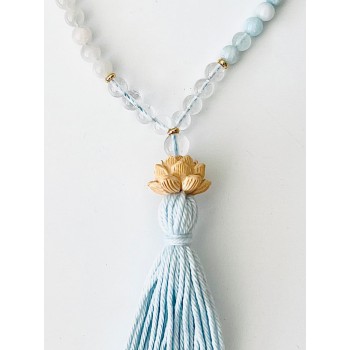 OCEAN LOVE - Aquamarine Mala