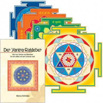 ! Verlosung - Yantra-Ratgeber & Spirituelle-Yantra-Set (13 Yantras) 18 x 18 cm