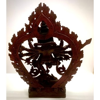Zwölfarmiger tanzedner Ganesh - 25 cm Zwölfarmiger tanzedner Ganesh - 25 cm