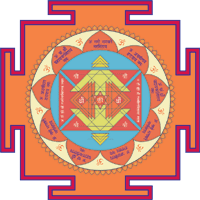 Narasimha Protection Yantra 6,3" x 6,3"
