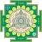 Buddha Deva Yantra (Mercury, North) 16,5" x 16,5"