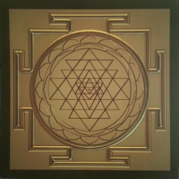 Das Shri-Yantra 27,5 x 27,5 cm