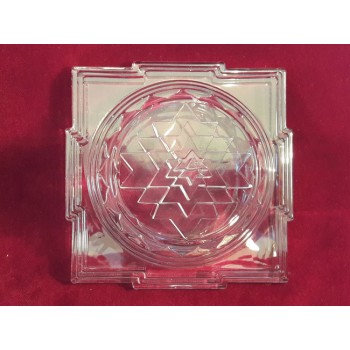 Meru Chakra Glass Crystal